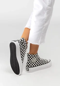 Conguitos Zapatillas Altas Unisex Lona Negro Blanco B&W^ Zapatillas|Zapatillas