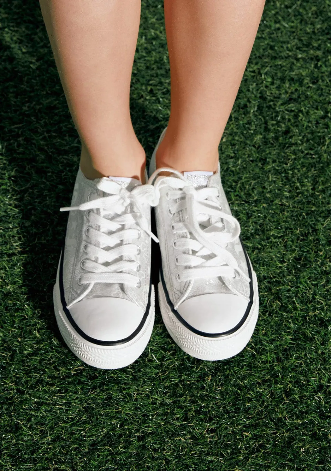 Conguitos Zapatillas Brillo En La Oscuridad Plata^ Zapatillas