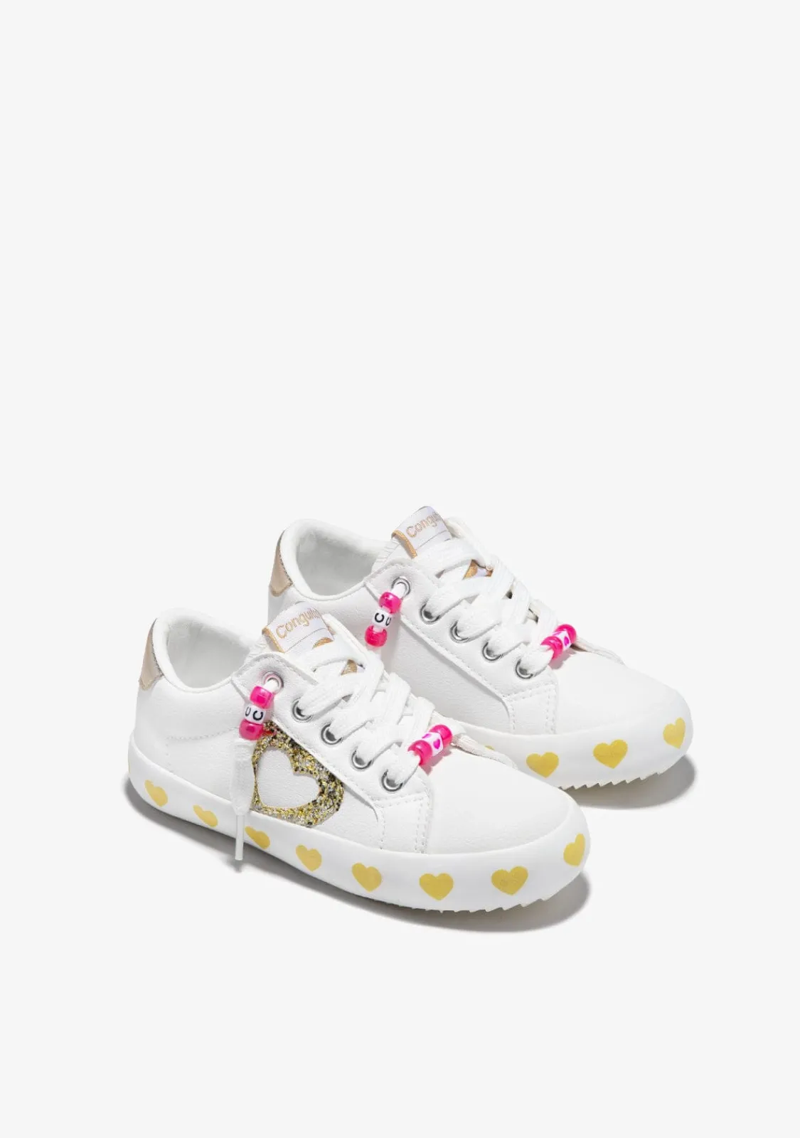 Conguitos Zapatillas Corazón Dorado^ Zapatillas