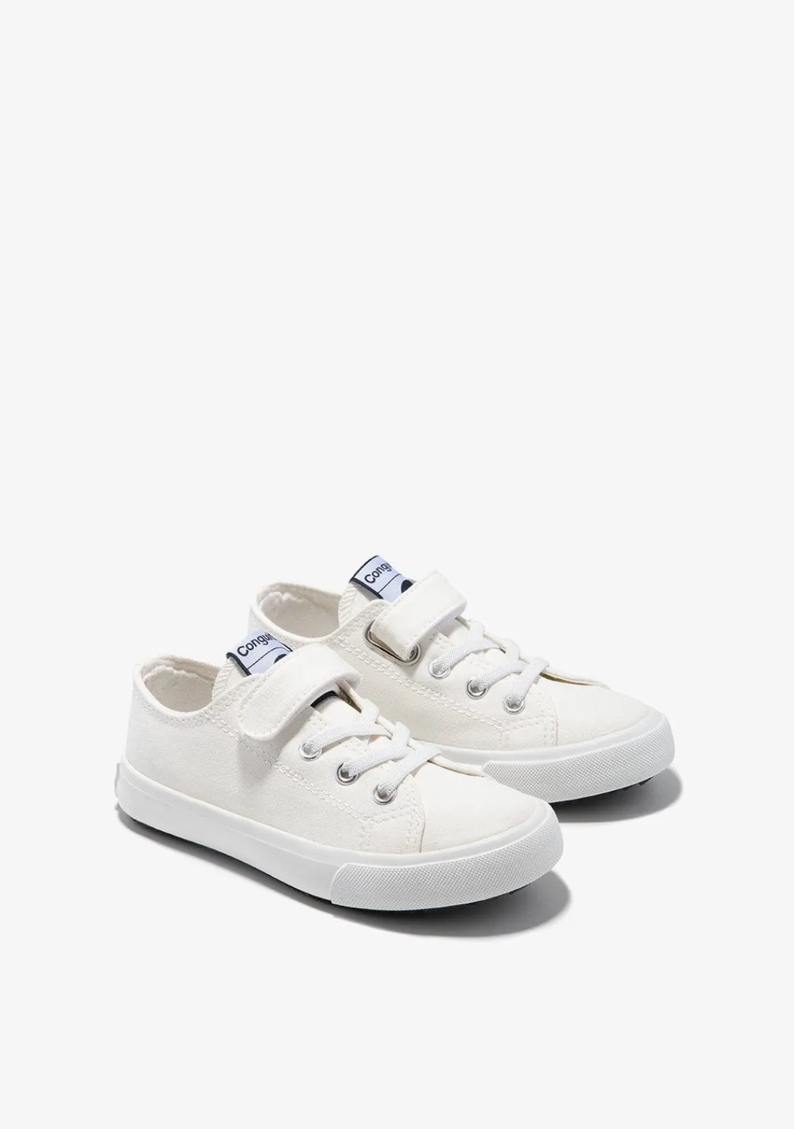 Conguitos Zapatillas Cordones Elásticos Blanco^ Zapatillas|Zapatillas