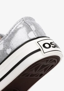 Conguitos Zapatillas De Bebé Brillo En La Oscuridad Plateada^ Zapatillas|Zapatillas