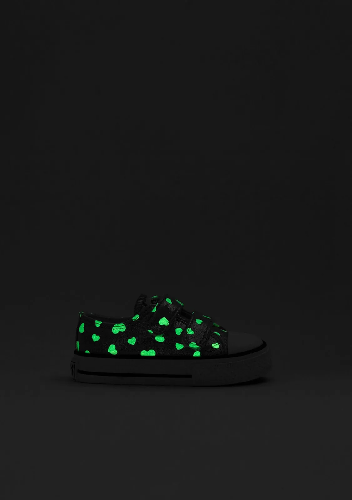 Conguitos Zapatillas De Bebé Brillo En La Oscuridad Plateada^ Zapatillas|Zapatillas