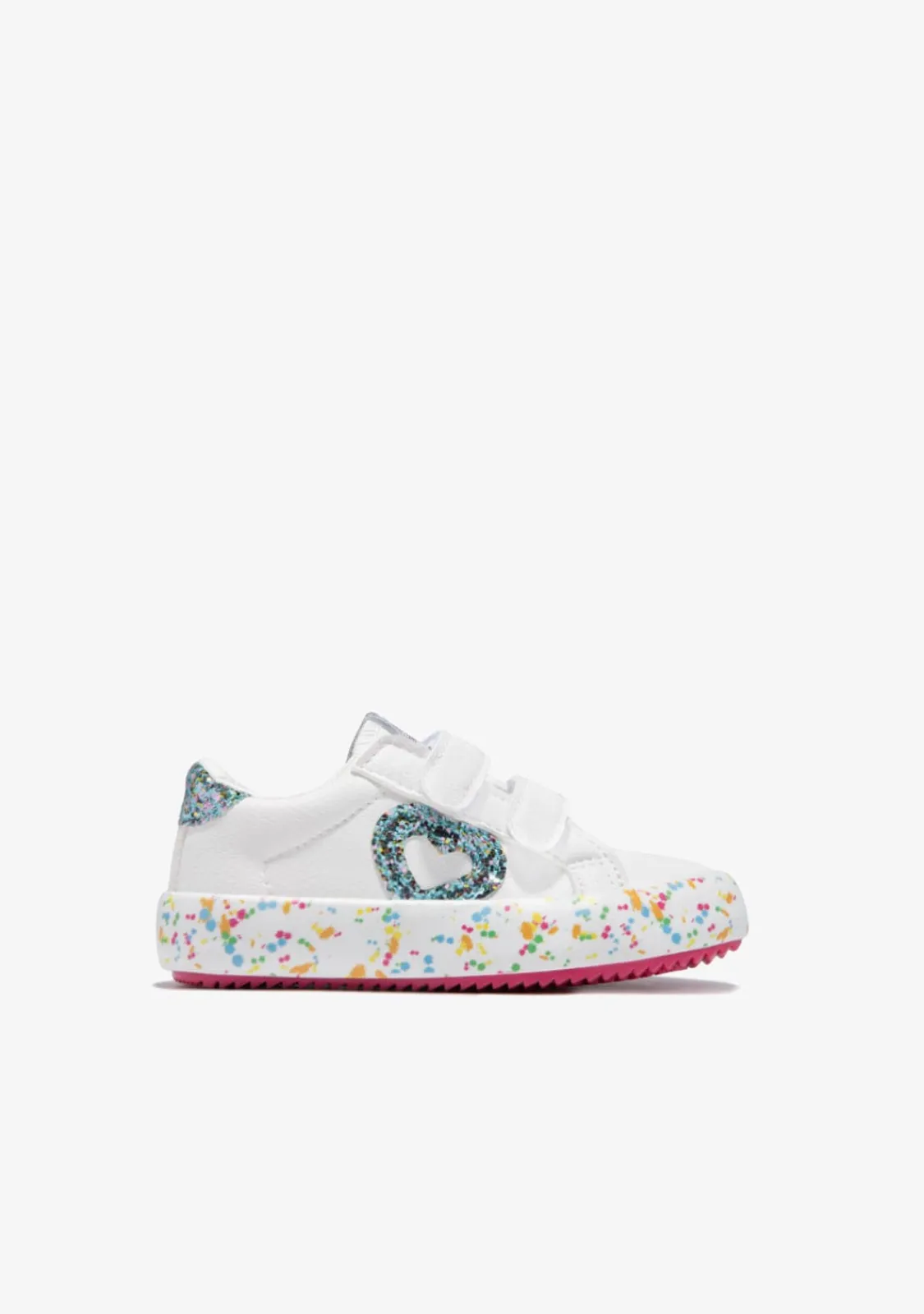 Conguitos Zapatillas De Bebé Confeti Glitter Blanco^ Zapatillas|Zapatillas