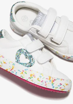 Conguitos Zapatillas De Bebé Confeti Glitter Blanco^ Zapatillas|Zapatillas