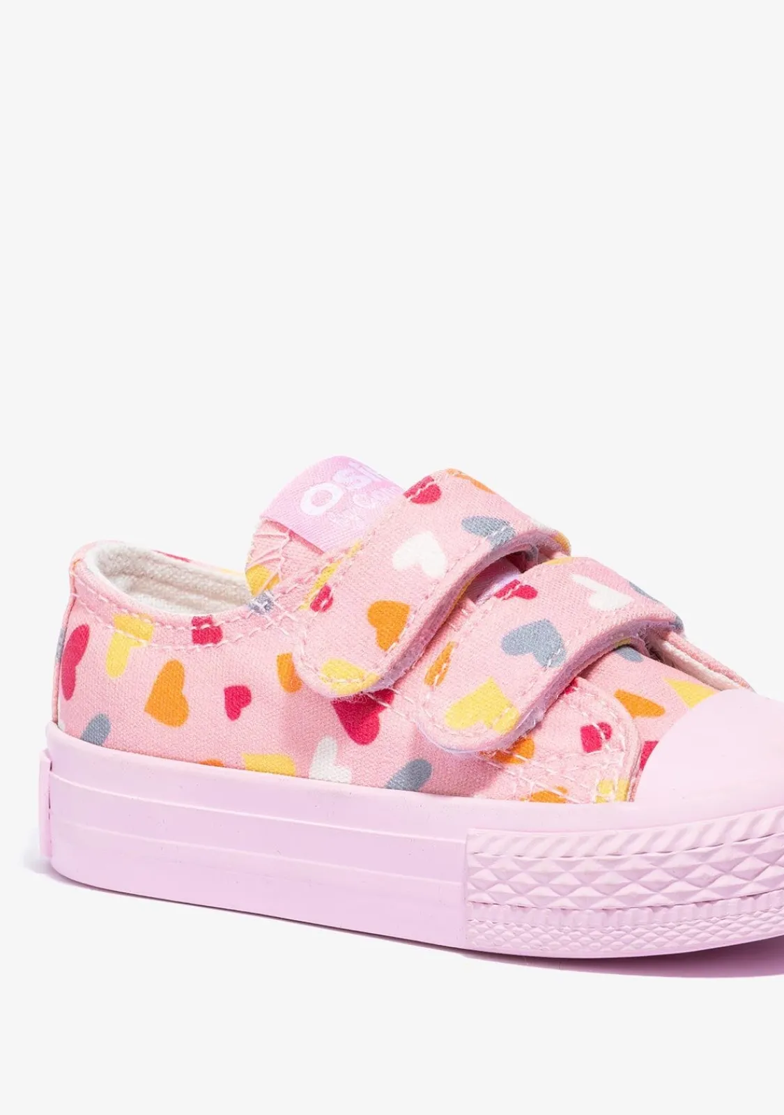 Conguitos Zapatillas De Bebé Corazón Lona Rosa^ Zapatillas|Zapatillas