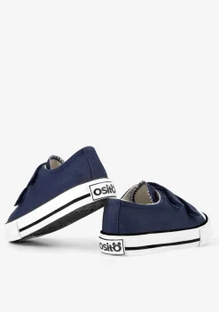 Conguitos Zapatillas De Bebé Tiras Adherentes Lona Marino^ Zapatillas|Zapatillas