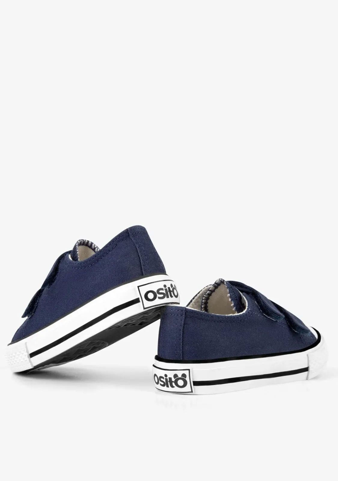 Conguitos Zapatillas De Bebé Tiras Adherentes Lona Marino^ Zapatillas|Zapatillas