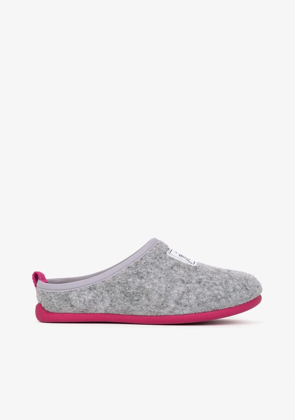 Conguitos Zapatillas De Casa Ecológicas Gris Rosa^ Zapatillas De Casa|Zapatillas De Casa