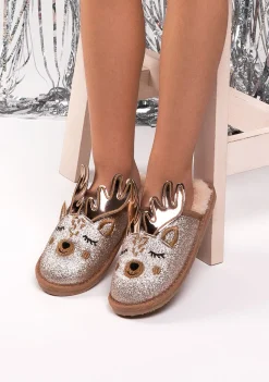 Conguitos Zapatillas De Casa Reno^ Zapatillas De Casa