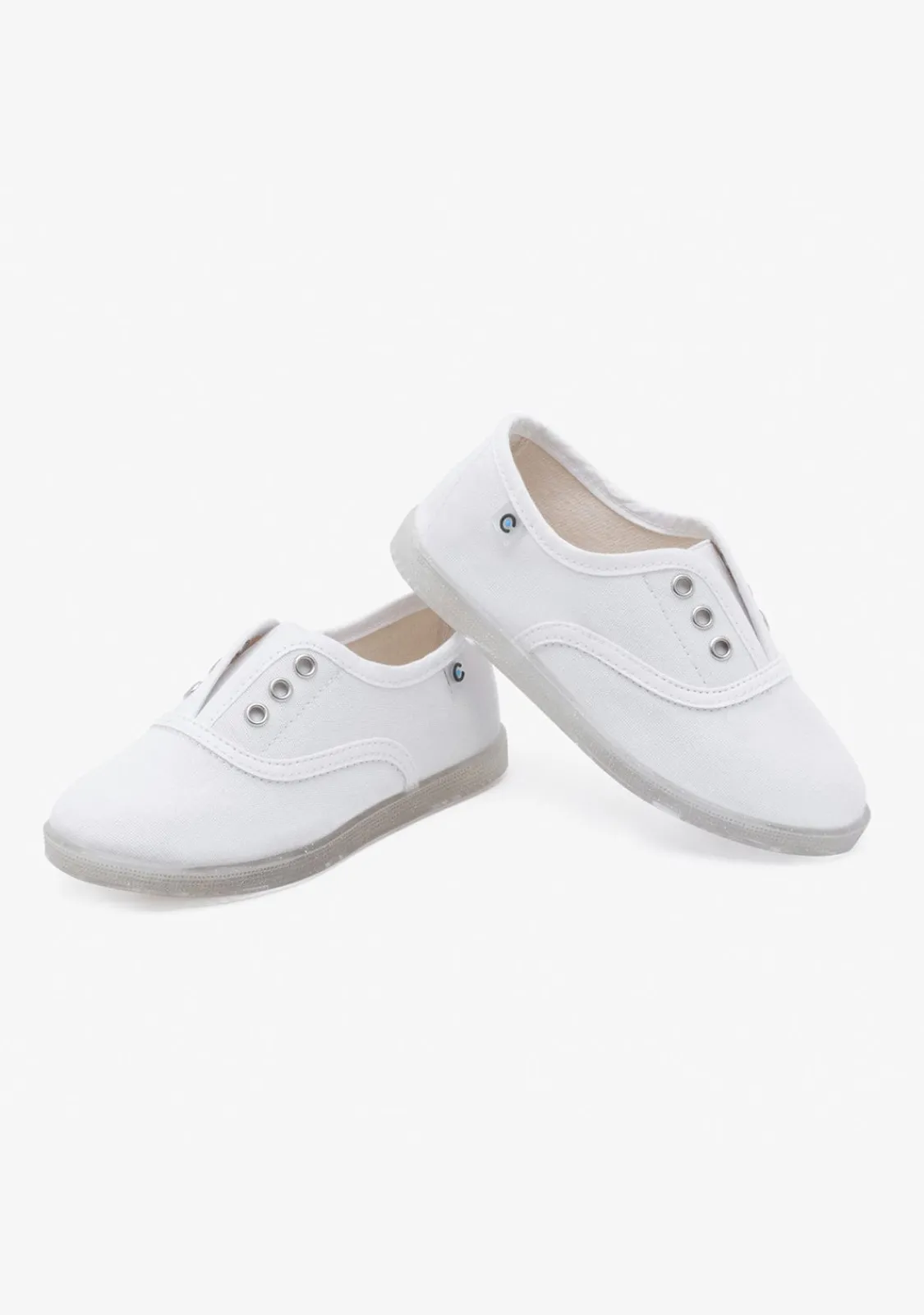 Conguitos Zapatillas De Lona Ecológicas Blanco^ Zapatillas|Zapatillas