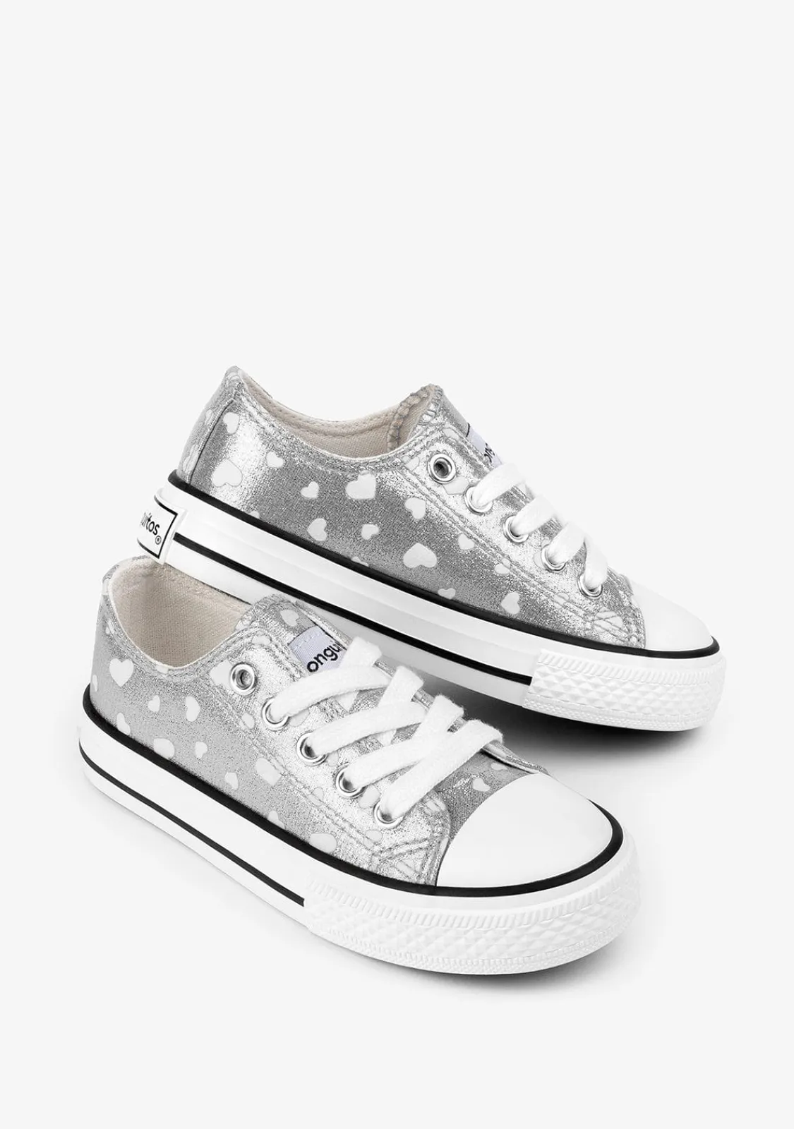 Conguitos Zapatillas De Niña Brillo En La Oscuridad Plata^ Zapatillas