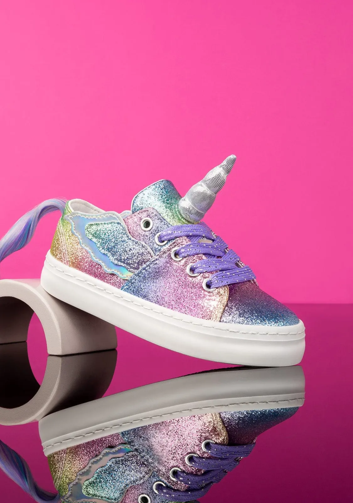 Conguitos Zapatillas De Niña Unicornio Glitter Multicolor^ Zapatillas