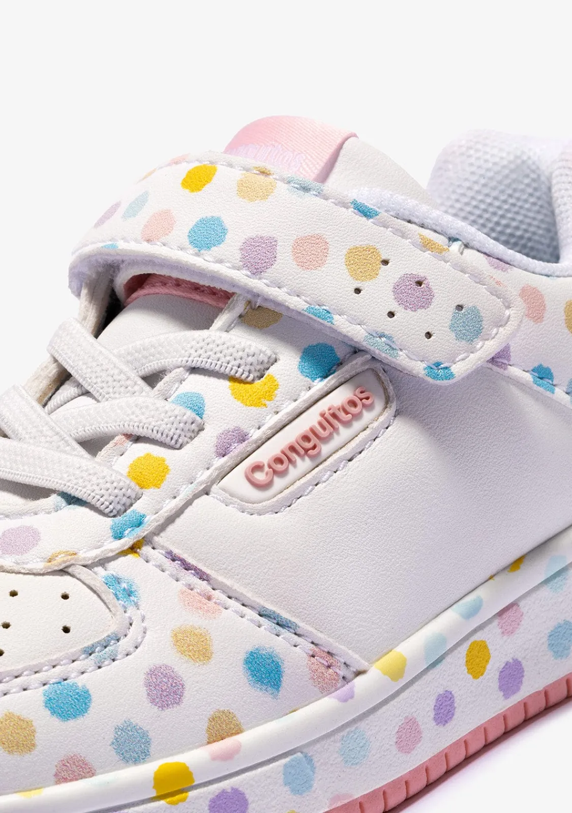Conguitos Zapatillas Elástico Puntos Blanco^ Zapatillas|Zapatillas