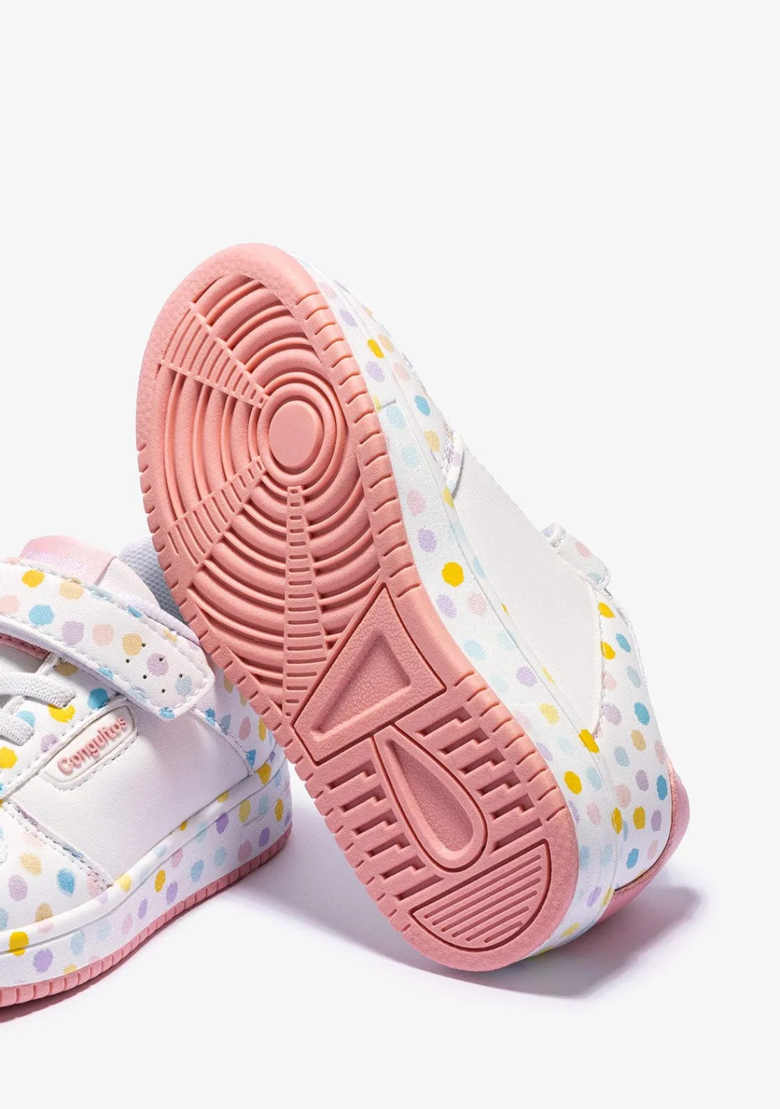 Conguitos Zapatillas Elástico Puntos Blanco^ Zapatillas|Zapatillas