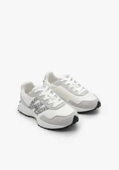 Conguitos Zapatillas Glitter Blanco B&W^ Zapatillas|Zapatillas