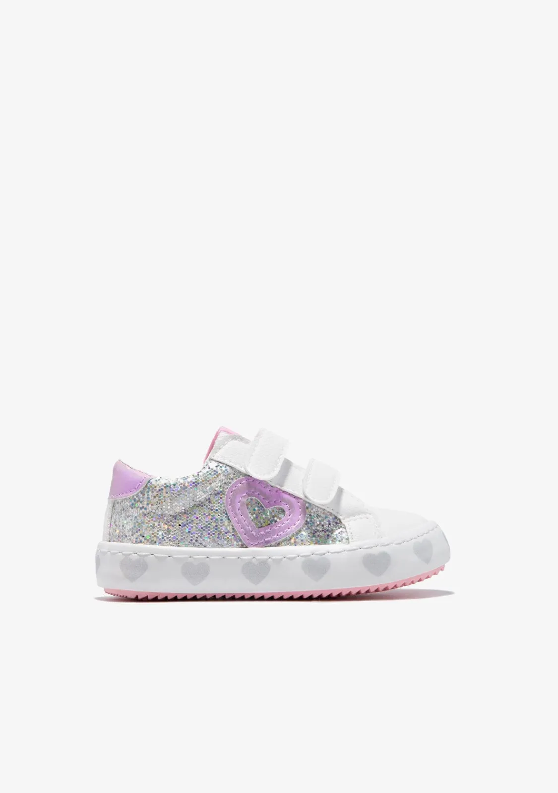 Conguitos Zapatillas Glitter Corazones Blanco^ Zapatillas|Zapatillas