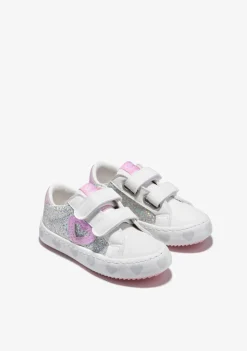 Conguitos Zapatillas Glitter Corazones Blanco^ Zapatillas|Zapatillas