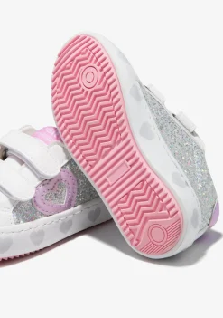 Conguitos Zapatillas Glitter Corazones Blanco^ Zapatillas|Zapatillas
