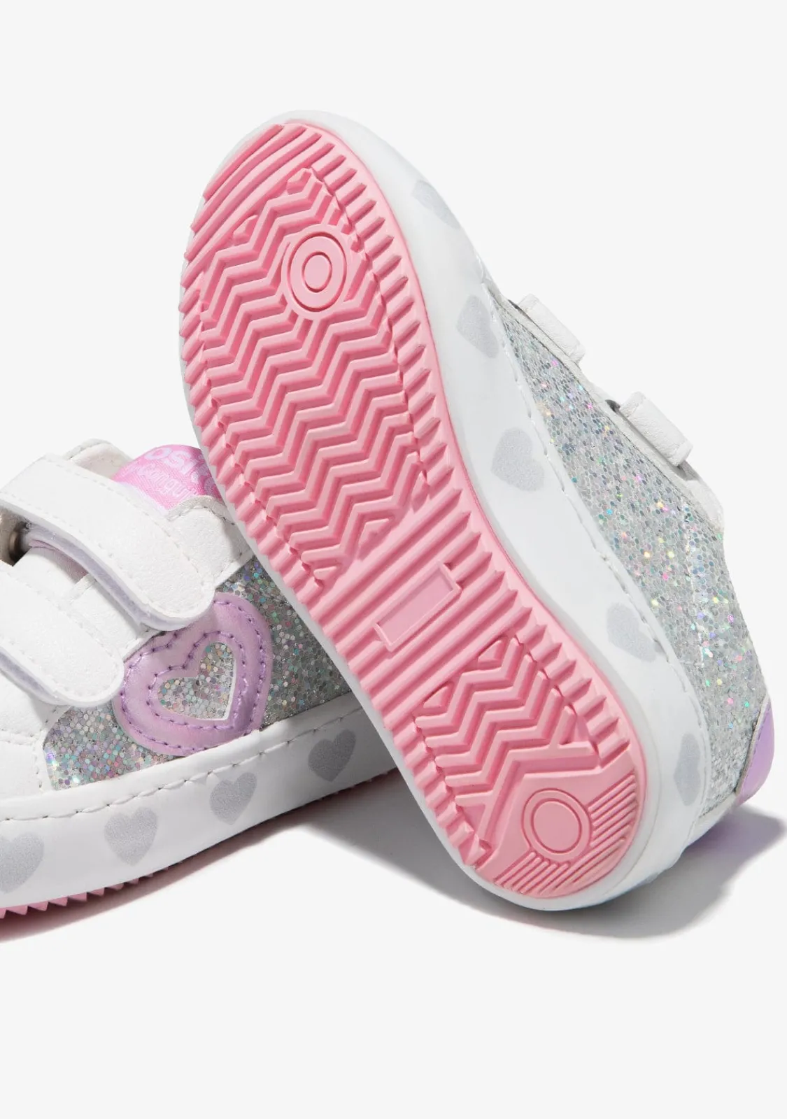 Conguitos Zapatillas Glitter Corazones Blanco^ Zapatillas|Zapatillas