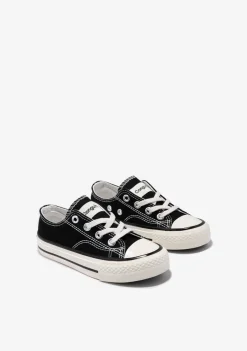 Conguitos Zapatillas Lona Clásicas Negro^ Zapatillas|Zapatillas