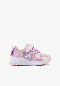 Conguitos Zapatillas Princesa Con Luces Rosa^ Zapatillas Con Luces|Zapatillas