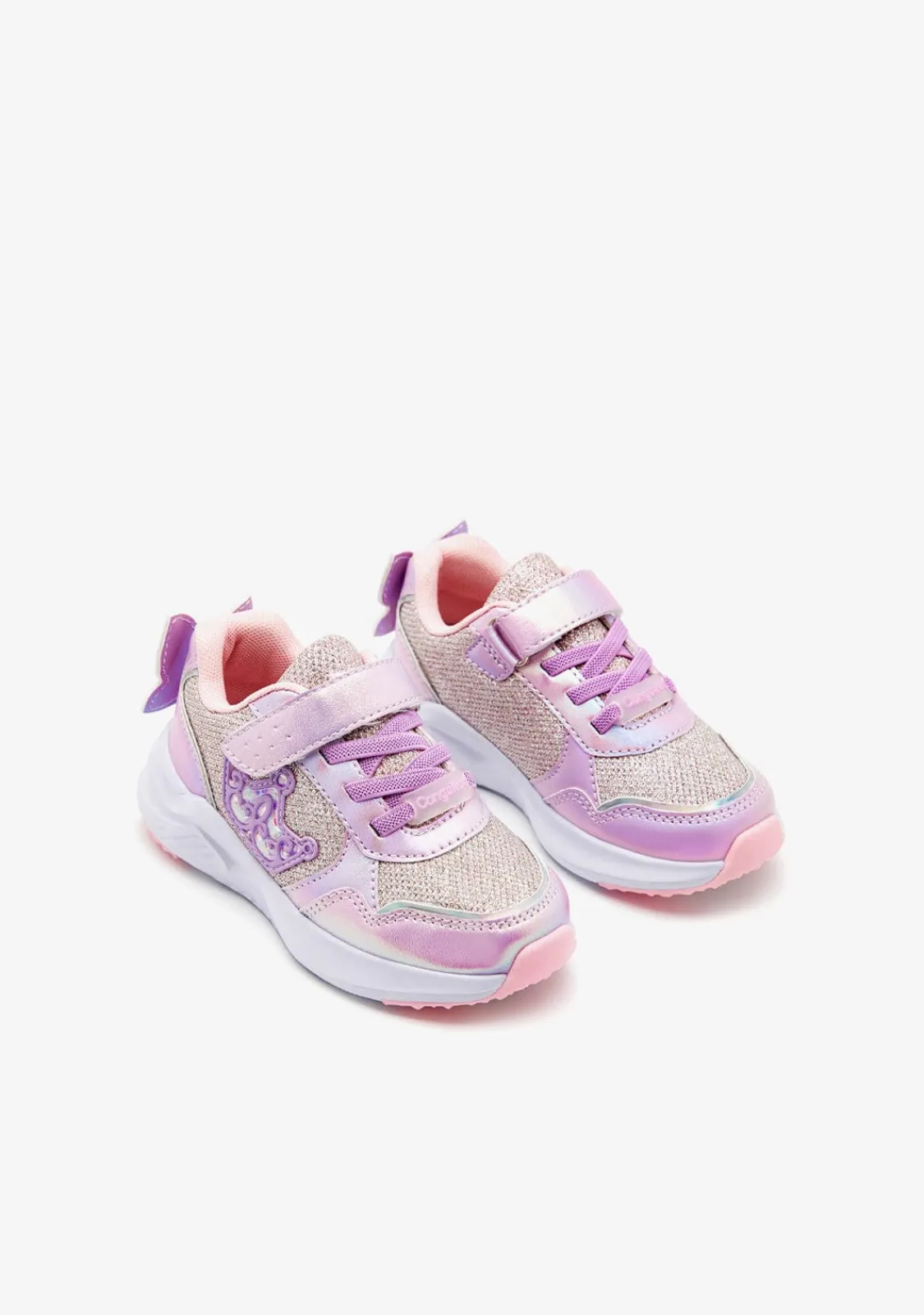 Conguitos Zapatillas Princesa Con Luces Rosa^ Zapatillas Con Luces|Zapatillas