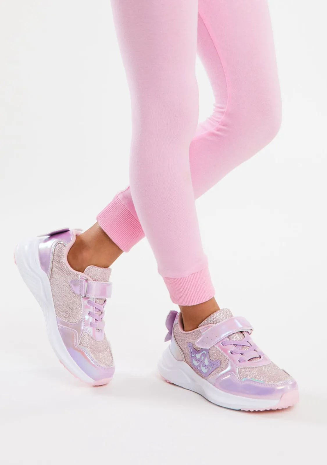 Conguitos Zapatillas Princesa Con Luces Rosa^ Zapatillas Con Luces|Zapatillas