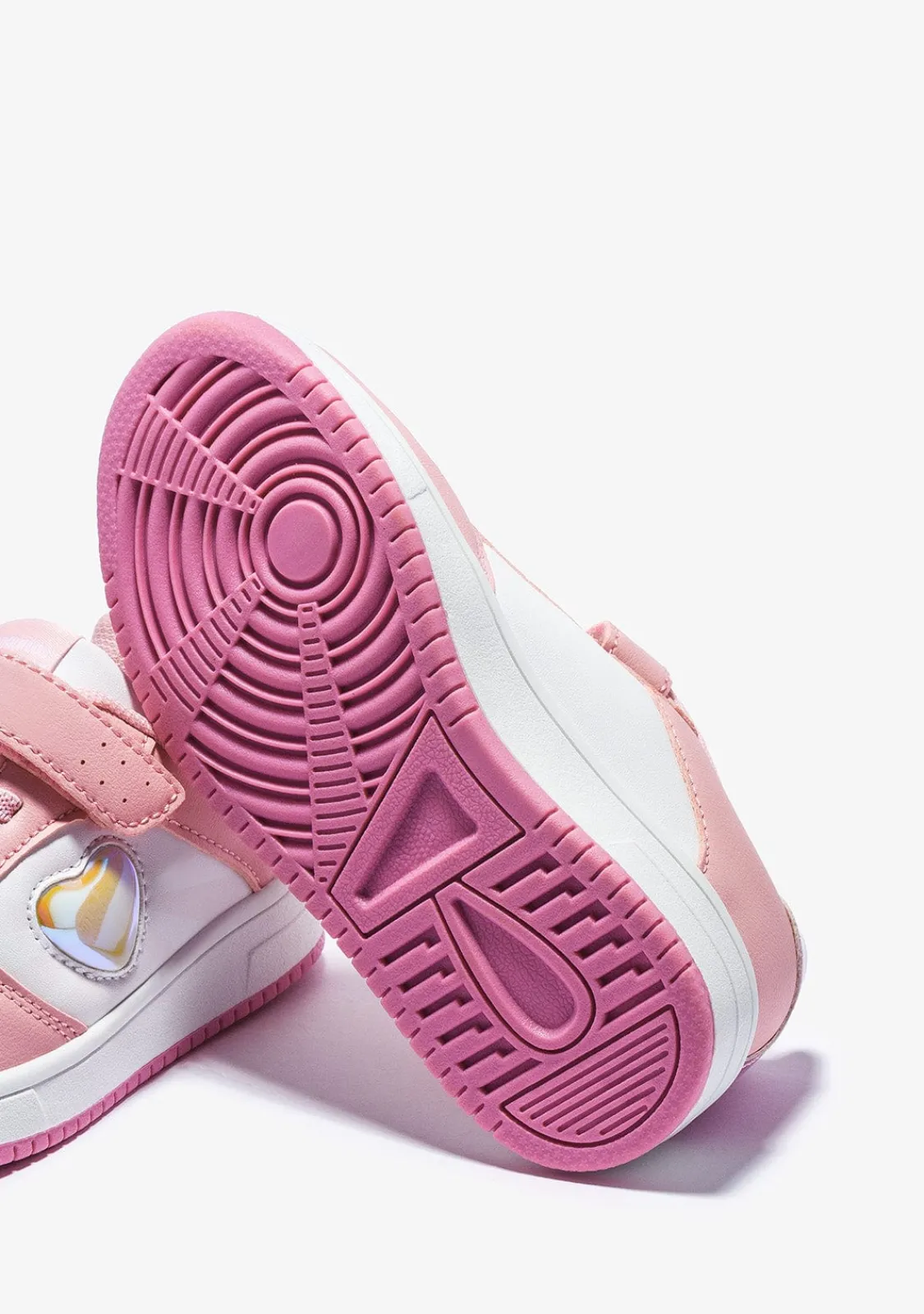 Conguitos Zapatillas Solares Corazón Con Luces Rosa^ Zapatillas Con Luces|Zapatillas