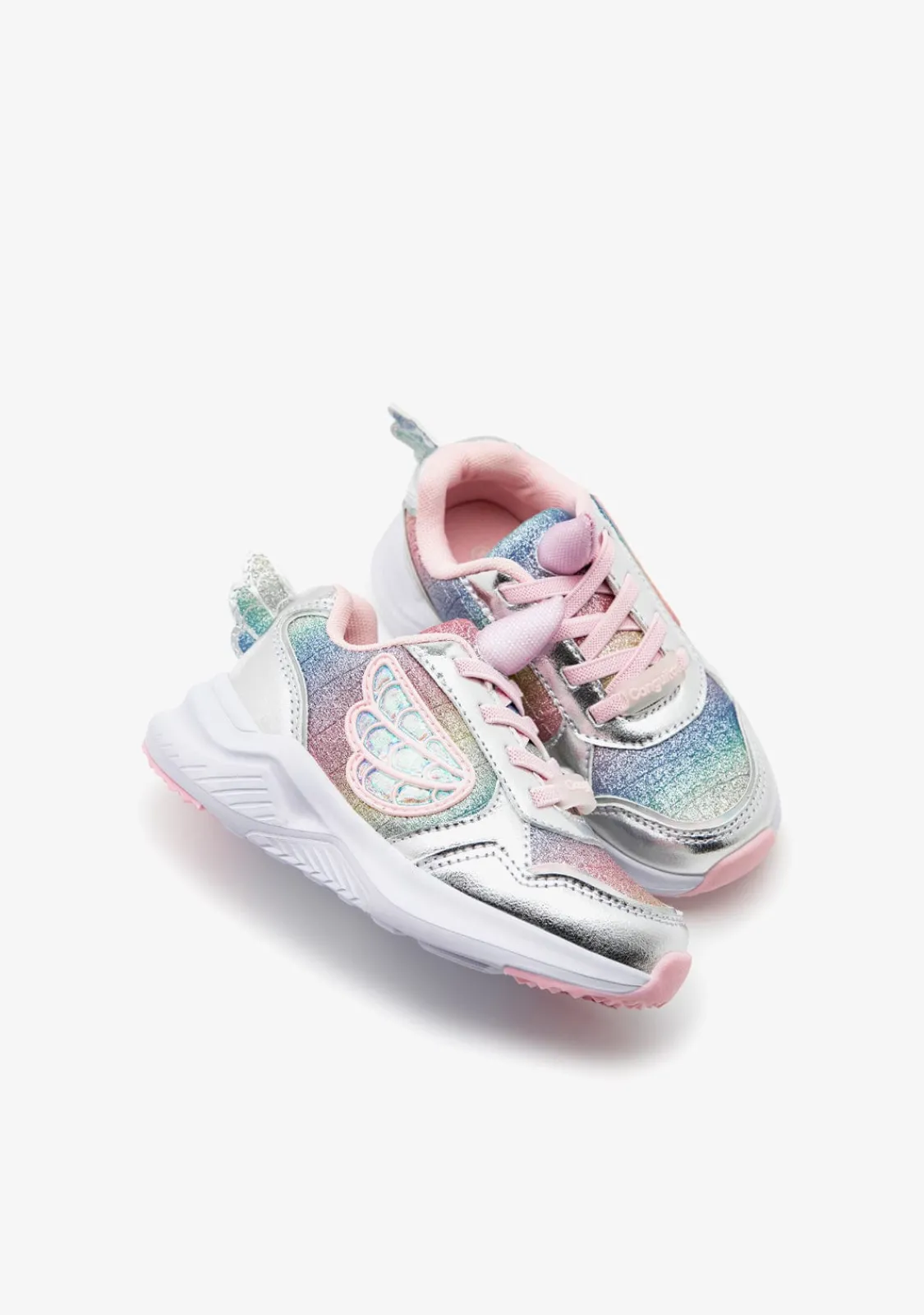 Conguitos Zapatillas Unicornio Con Luces Plata^ Zapatillas Con Luces|Zapatillas