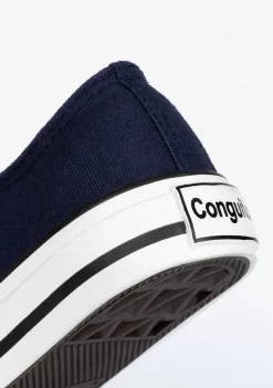 Conguitos Zapatillas Unisex Basic Lona Marino^ Zapatillas|Zapatillas