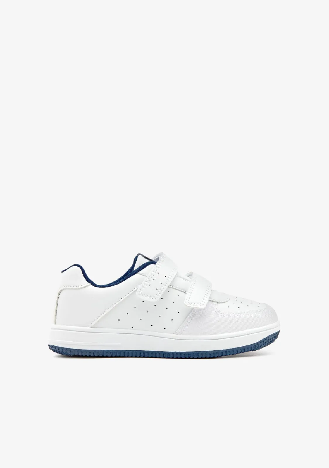 Conguitos Zapatillas Unisex Blanco / Azul Marino^ Colegiales|Zapatillas