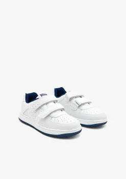 Conguitos Zapatillas Unisex Blanco / Azul Marino^ Colegiales|Zapatillas