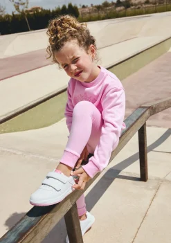 Conguitos Zapatillas Unisex Blanco / Rosa^ Zapatillas|Colegiales