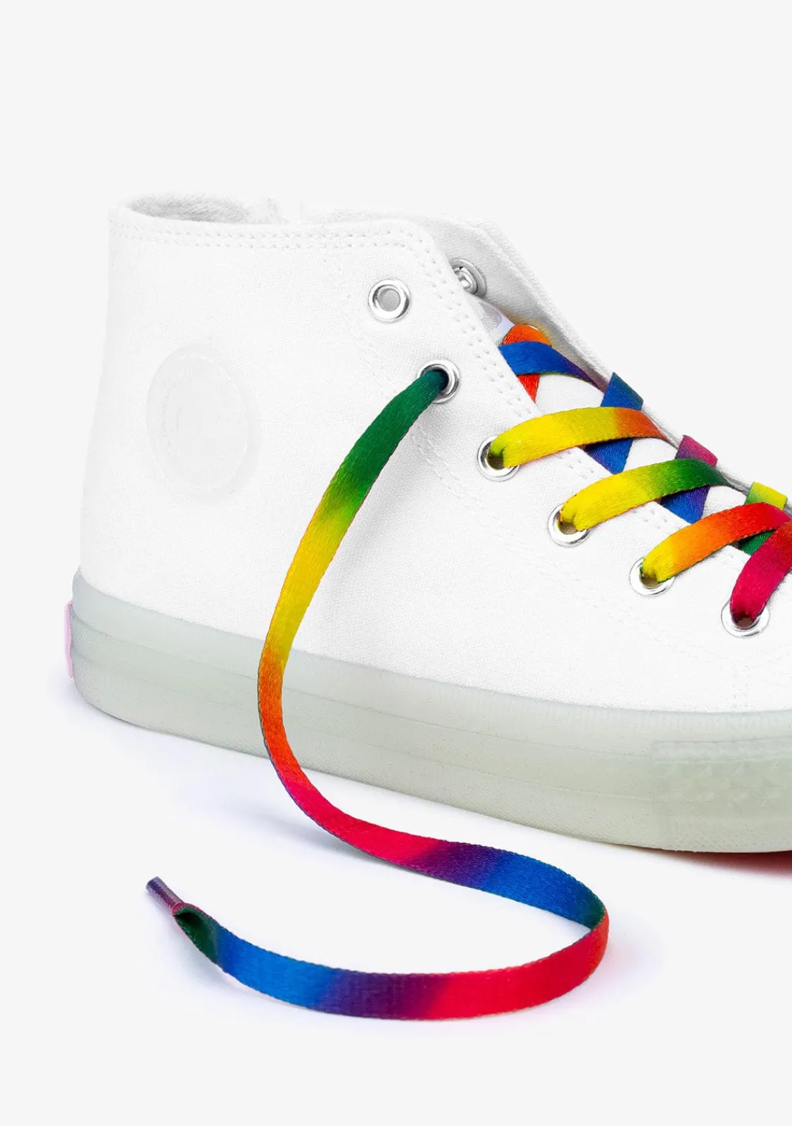 Conguitos Zapatillas Unisex Cordones Con Luz Lona Blanco^ Zapatillas Con Luces|Zapatillas