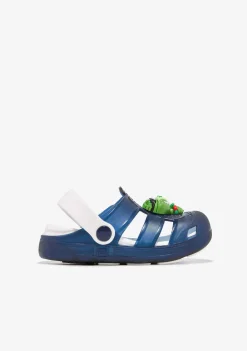 Conguitos Zuecos Con Luces Marino^ Zapatillas Con Luces|Sandalias