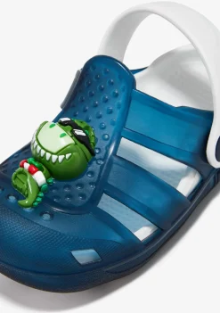 Conguitos Zuecos Con Luces Marino^ Zapatillas Con Luces|Sandalias